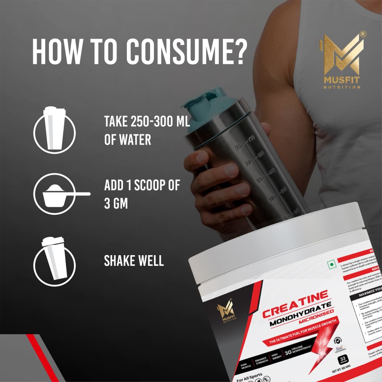 CREATINE MONOHYDRATE